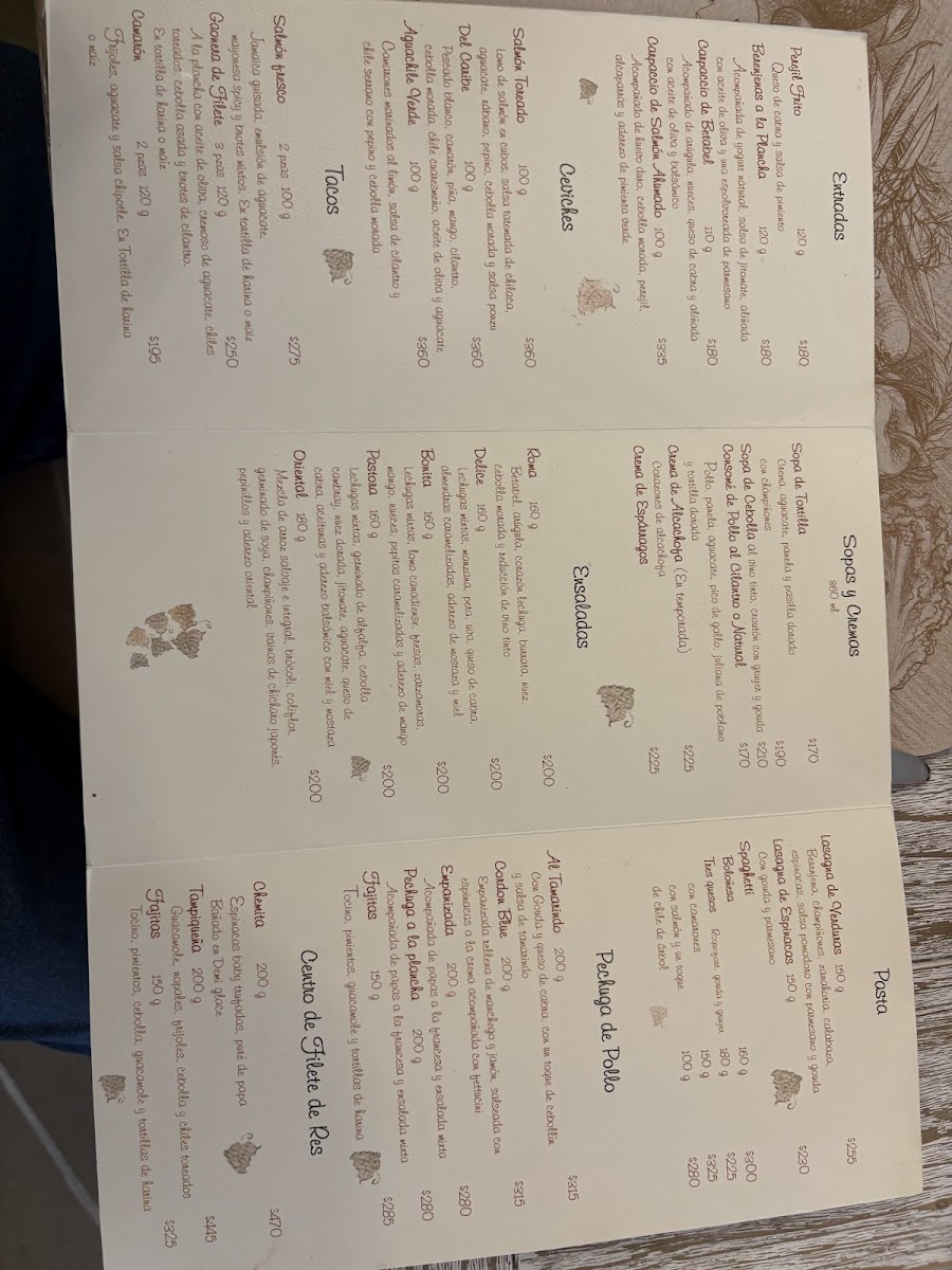 Maque Menu - Image 1